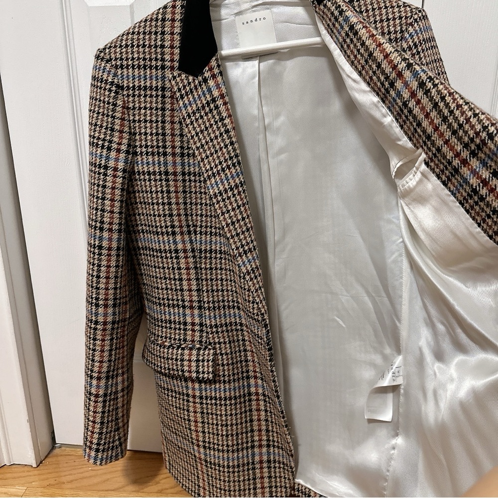 Sandro wool blend blazer - Picture 6 of 12